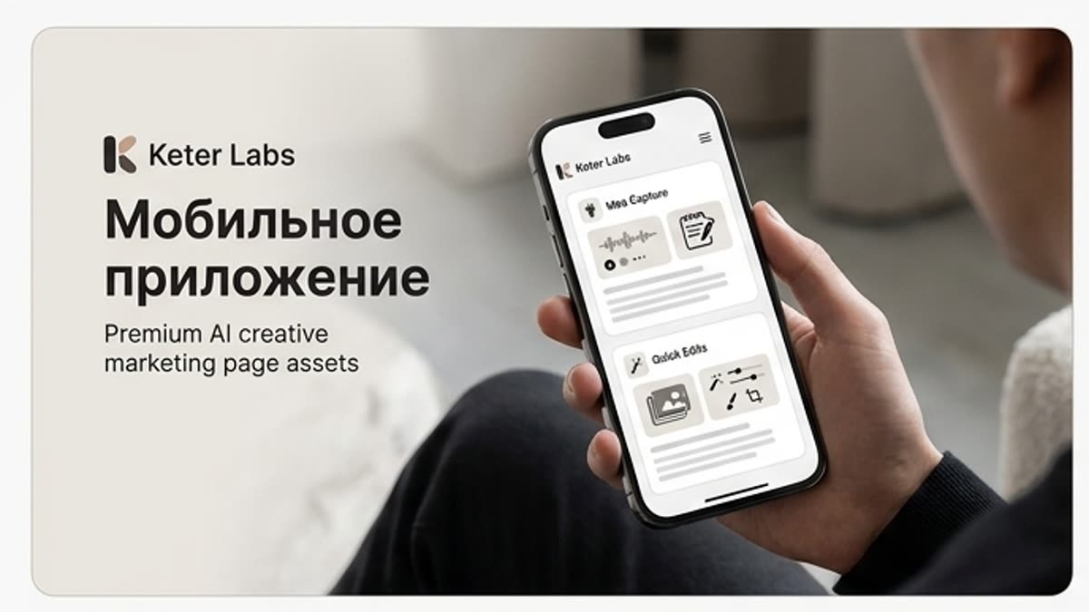 Mobile app — Keter Labs