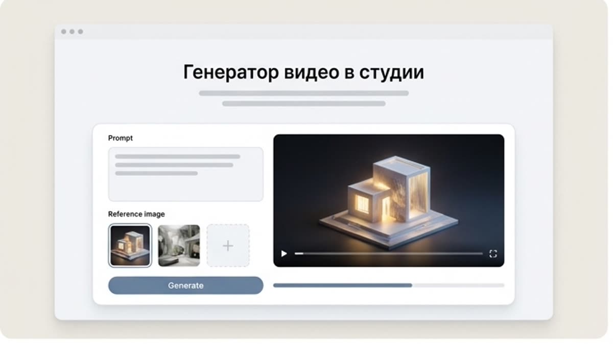 Studio video generator — Keter Labs