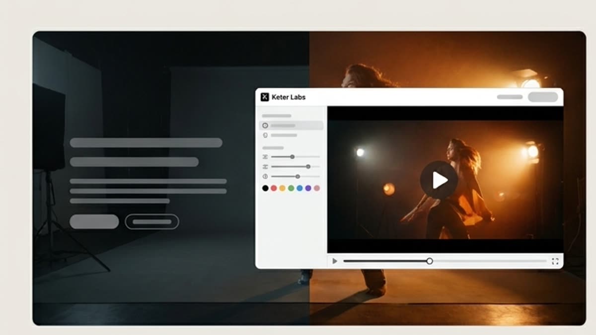 Video relight tool — Keter Labs